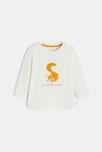 Tee-shirt animal blanc bébé garçon