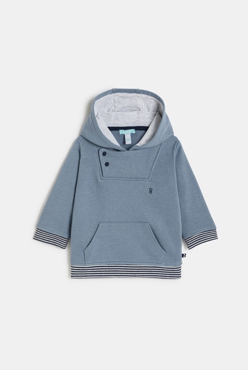 Sweatshirt Kleinkind Junge blau 1