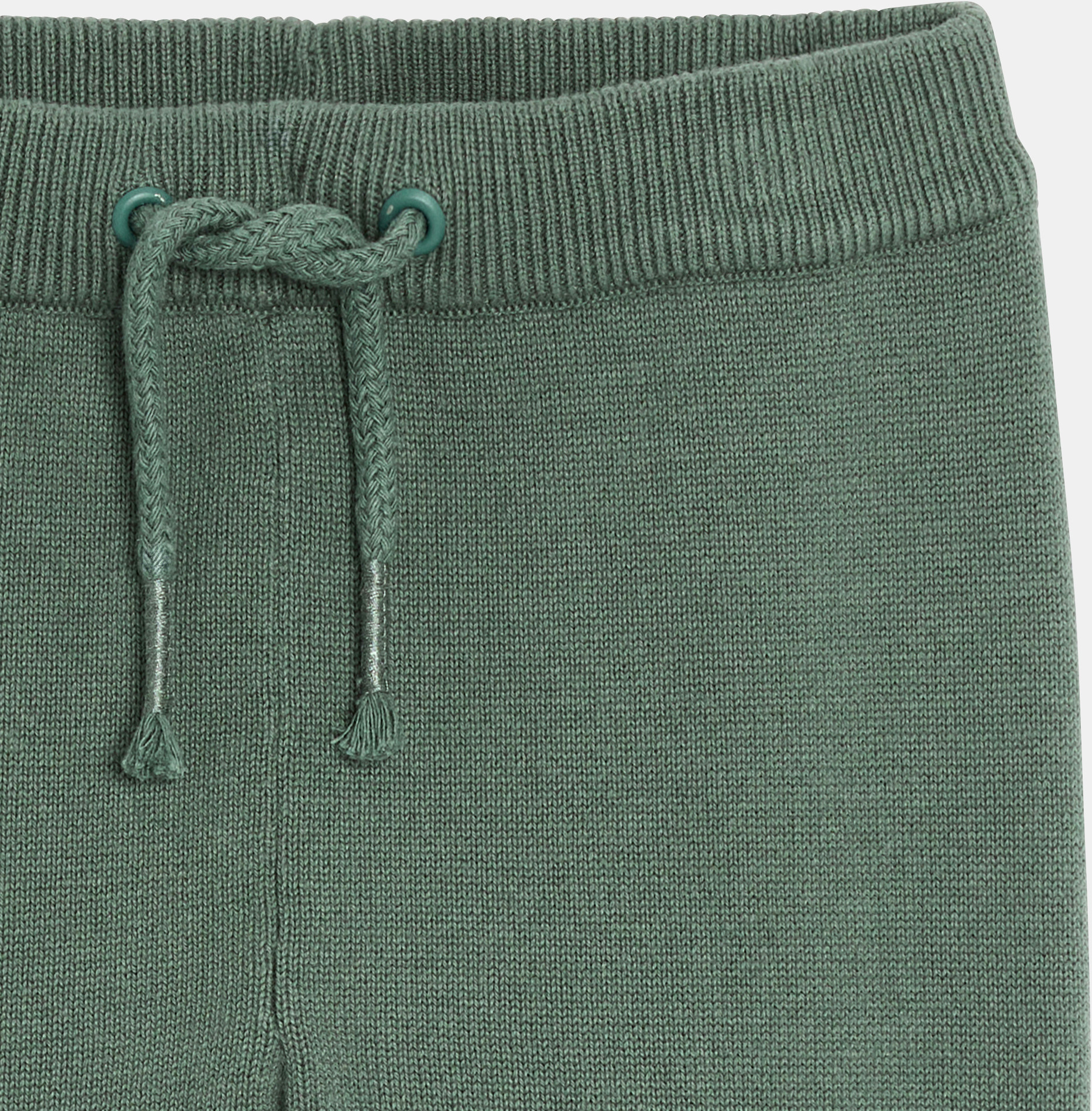 Grüne Jogginghose aus Strickgewebe für Babys unisex 2