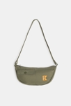 Sac-banane à bandoulière vert kaki Garçon