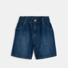 Short en jean mi-long bleu Fille