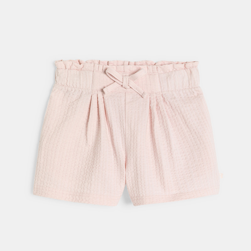 Shorts hoher Bund modische Baumwolle rosa Kleinkind Mädchen