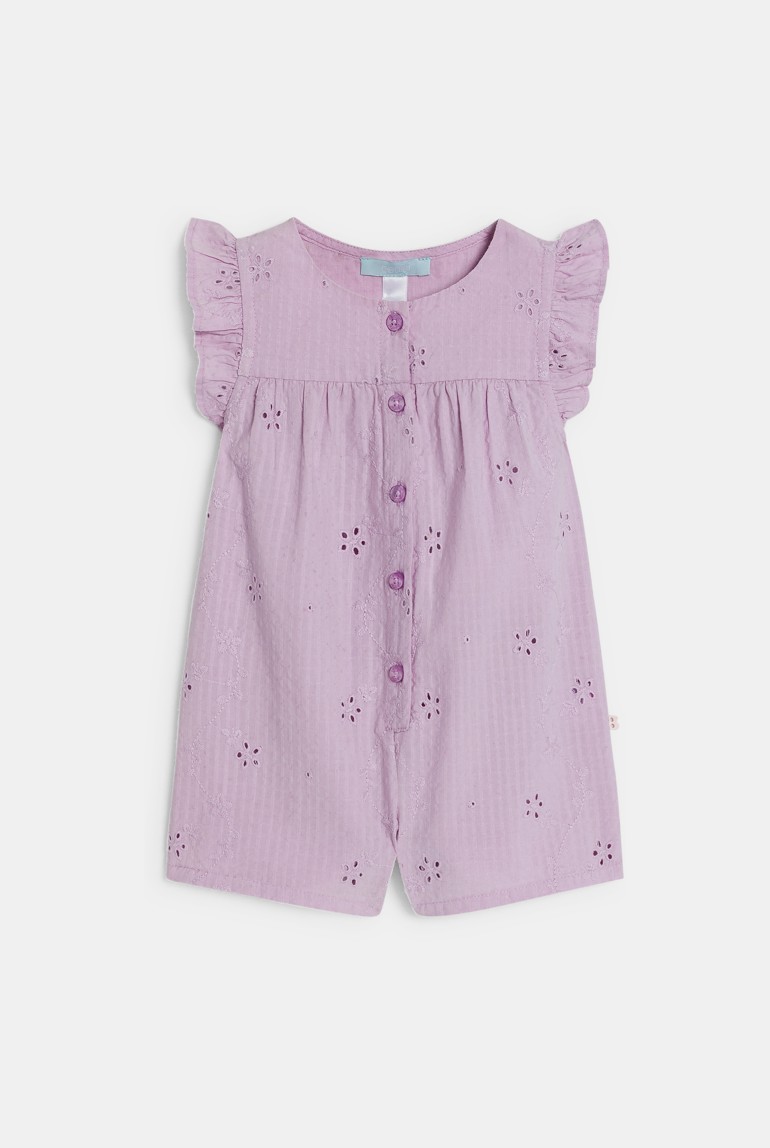 Mono bebé niña violeta 1