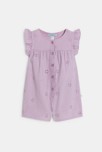 Combinaison bébé fille violette