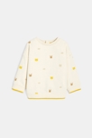 Pull en maille animaux beige bébé garçon