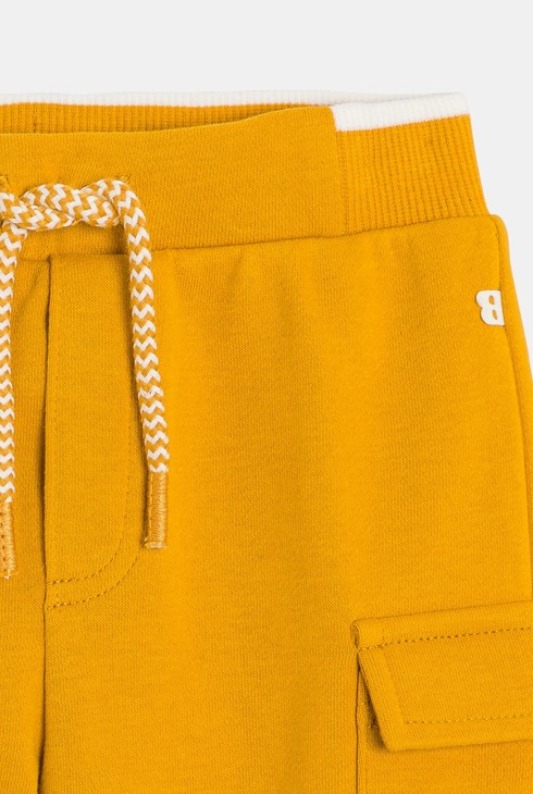 Žute hlače za jogging od flisa za dječake 2