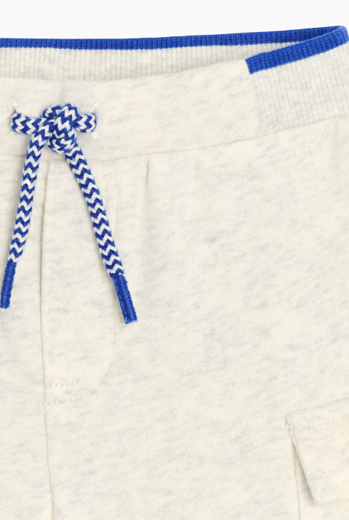 Sive hlače za jogging od flisa za dječake 2