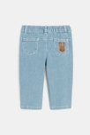 Pantalón a rayas sarga azul bebé niño 4