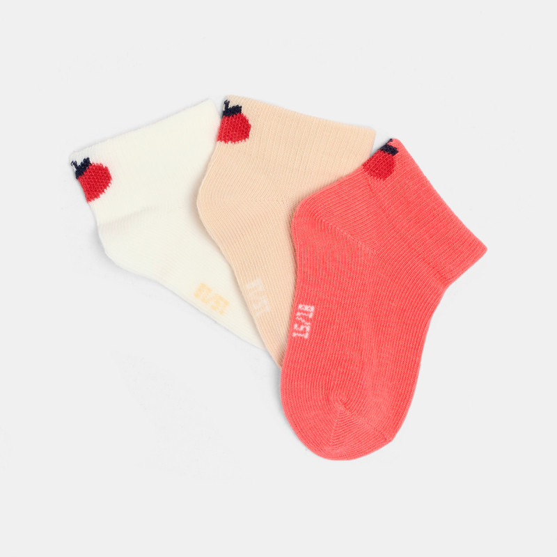 Söckchen Früchte rosa Kleinkind Mädchen