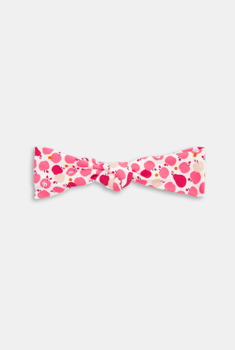 Headband fruits rose bébé fille 1