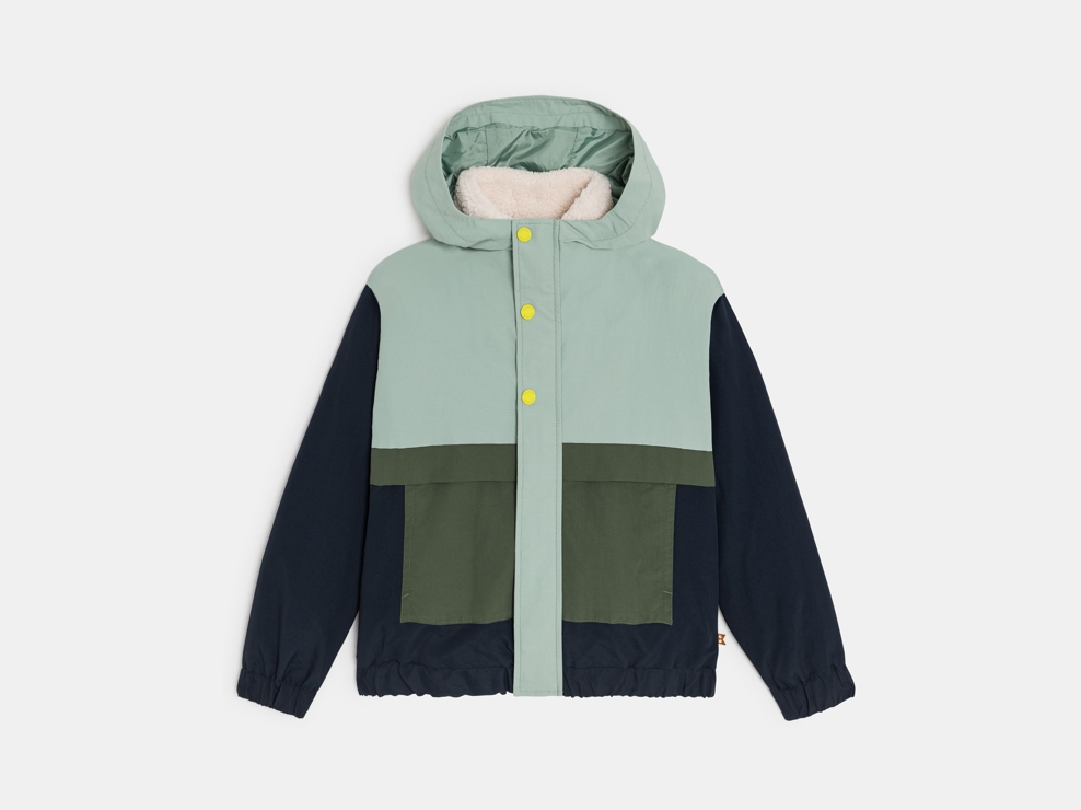 Blouson 3 in 1 grün Jungen 1