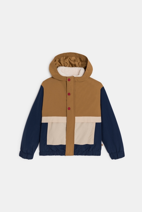 Blouson 3 en 1 marron Garçon