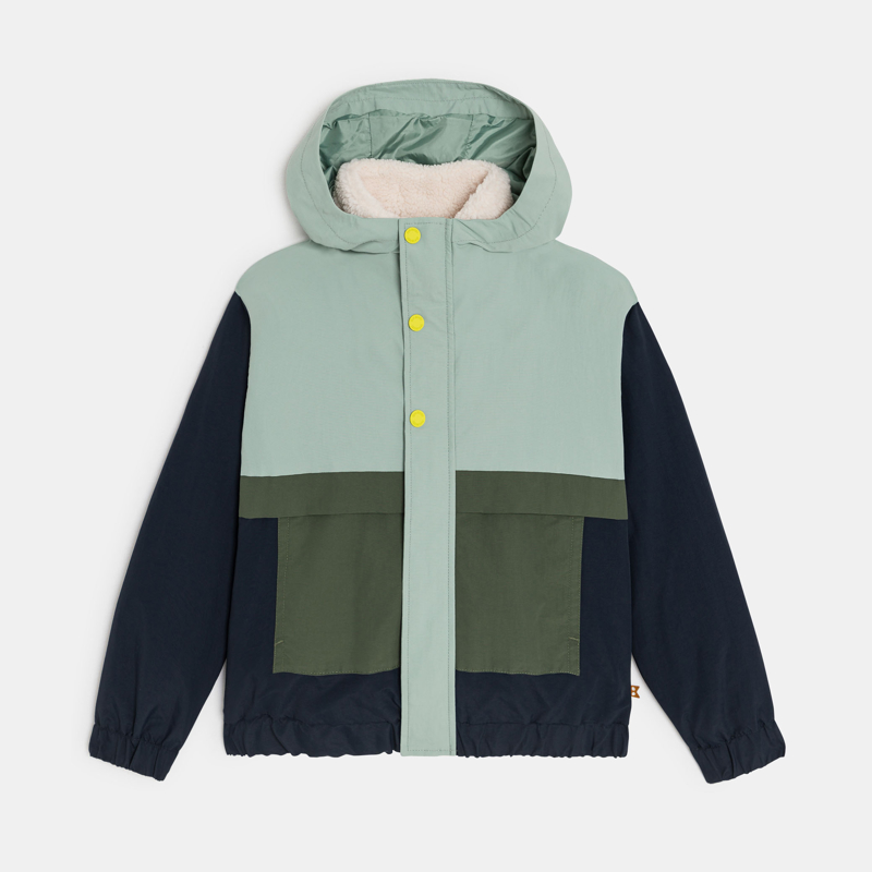 Blouson 3 in 1 grün Jungen