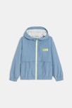 Blouson coupe-vent déperlant bleu Garçon