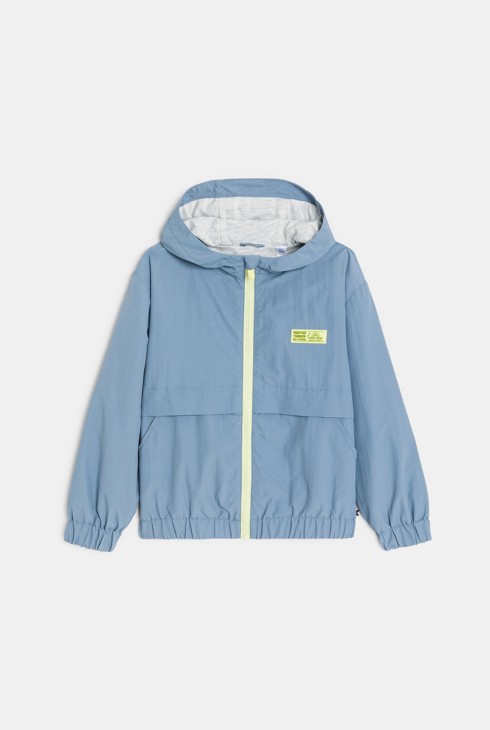 Blouson coupe-vent déperlant bleu Garçon 1