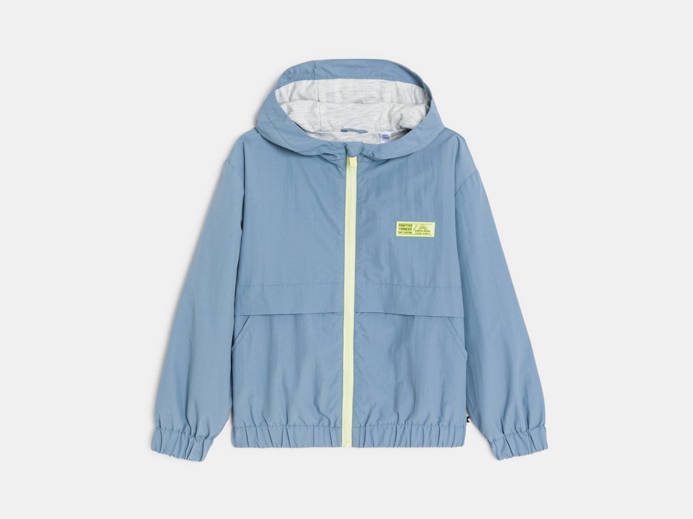 Blouson coupe-vent déperlant bleu Garçon 1
