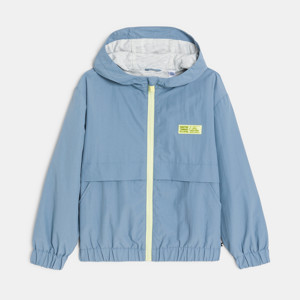 Blaue wasserabweisende Windjacke für Jungen