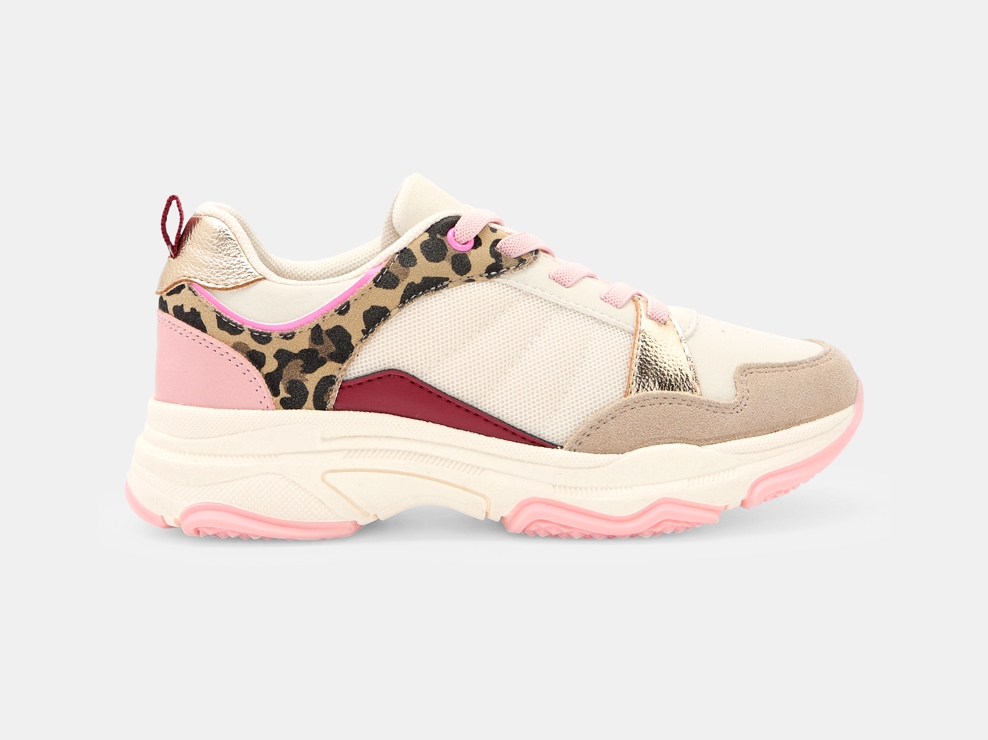 Laufschuhe Schnürsenkel rosa Mädchen 1