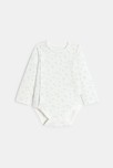 Salopette maille tricot et body vert bébé naissance garçon