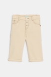 Pantalon denim beige bébé garçon
