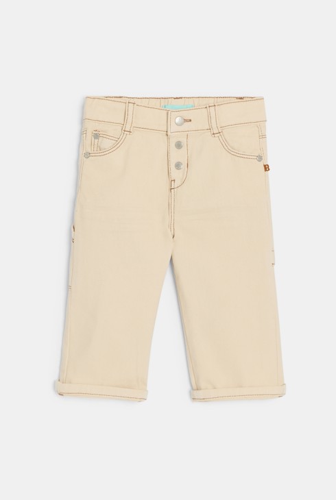 Hose Denim beige Kleinkind Junge 2