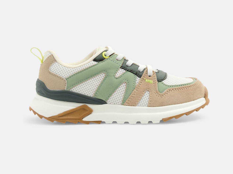 Grüne Laufschuhe für Jungen 1