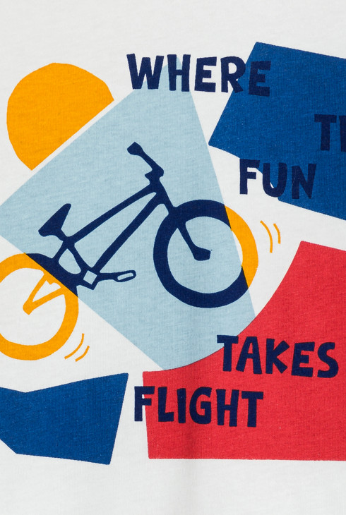 Dvodijelna mornarsko plava pidžama od jerseya za dječake 2