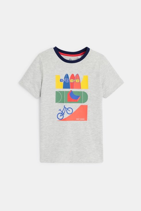 Camiseta de manga corta con motivo niño 1