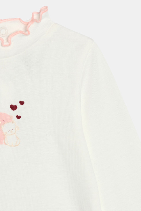 Body imprimé léopard rose bébé fille (lot de 3)