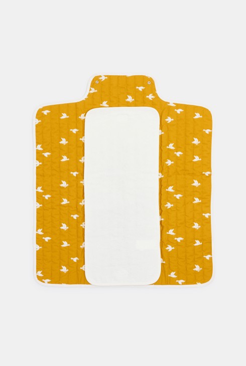 Wickelunterlage für die Reise gelb Geburt Jungen Mädchen 2