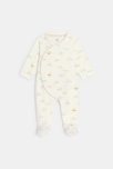 Dors-bien velours oie beige bébé garçon