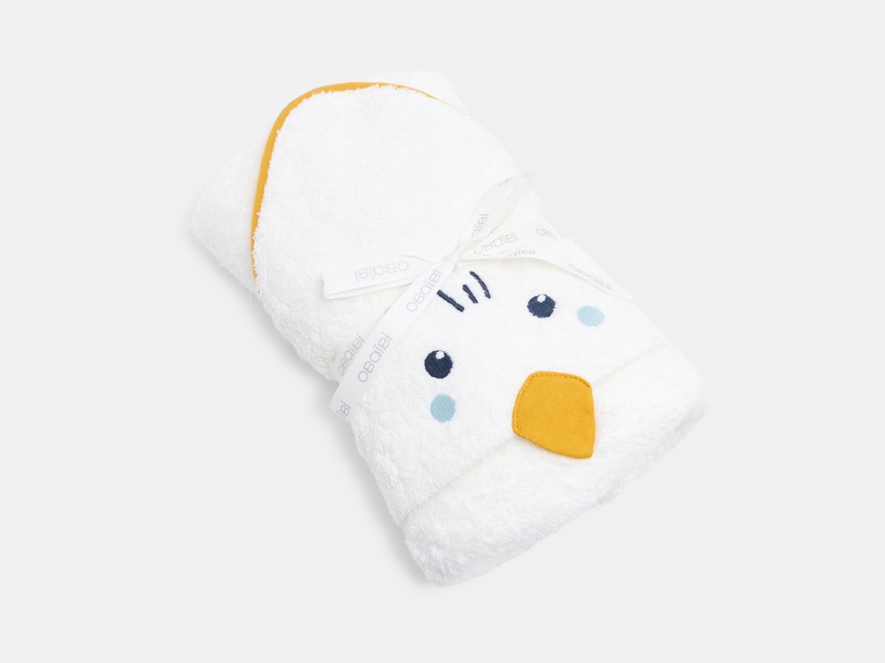 Badecape Frottee gelb Geburt Kleinkind Junge 1