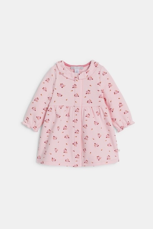 Robe imprimée bébé fille rose