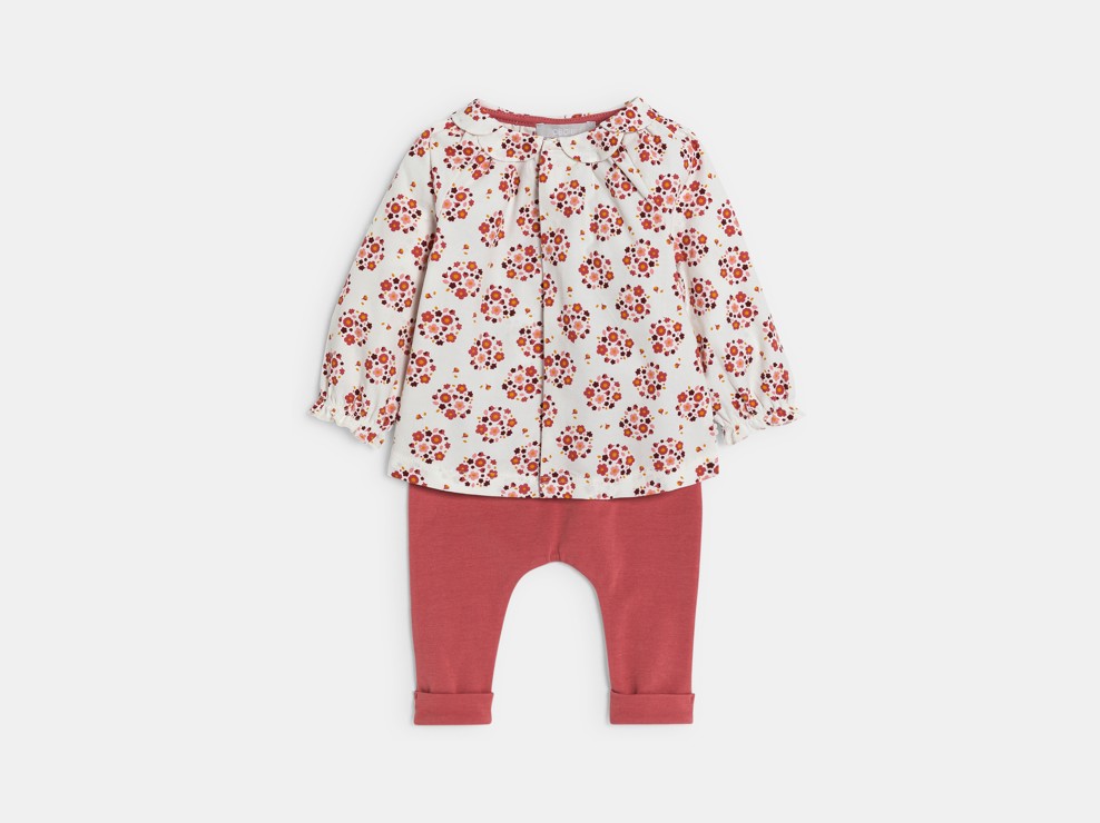 Kleinkind-Set Mädchen rosa 1