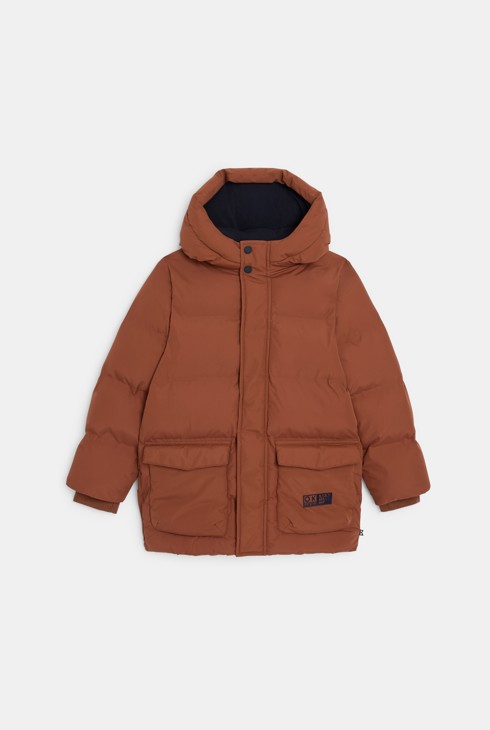 Steppjacke Jungen braun 2