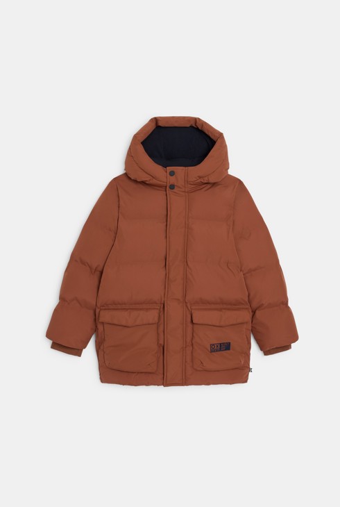 Piumino marrone per bambino 2