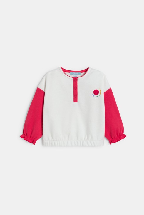 Dvobojni pulover za djevojčice 2