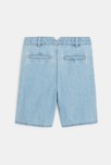 Bermuda en jean délavé bleu Fille 3