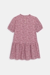 Robe imprimée léopard rose Fille