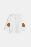 T-shirt manches longues lapin bleu bébé garçon 2