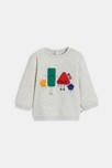 Sweat-shirt garçon gris