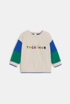 Sweat-shirt garçon col rond