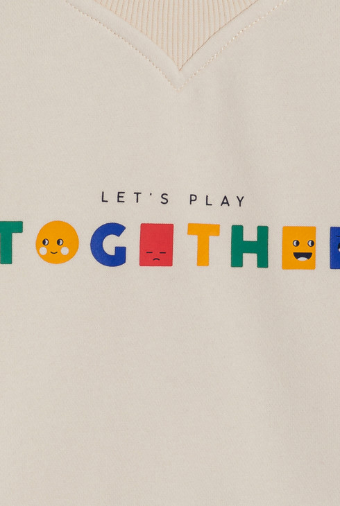 Sweatshirt Junge Rundhalsausschnitt 2