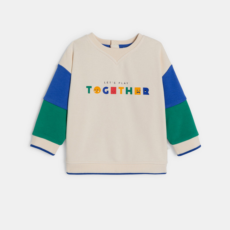 Sweatshirt Junge Rundhalsausschnitt