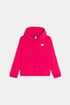 Sweat-shirt à capuche rouge Fille