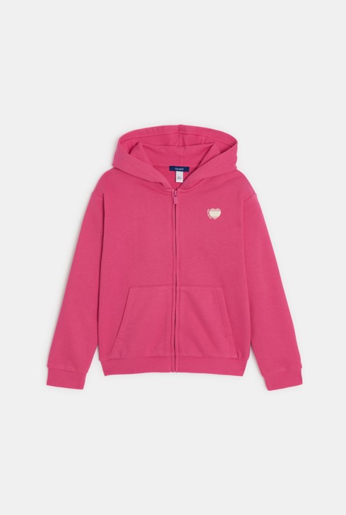 Hoodie rosa Mädchen 1