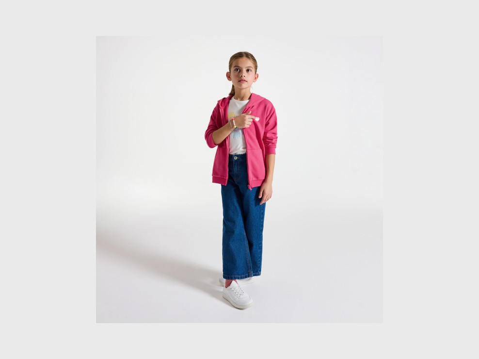 Hoodie rosa Mädchen 1