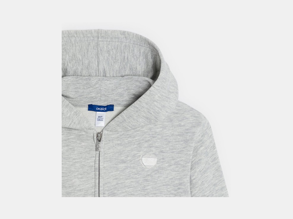 Hoodie grau Mädchen 2