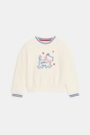 Sweat polaire Scottish blanc fille Chipie