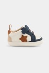 Basket basse souple bleu bébé garçon naissance